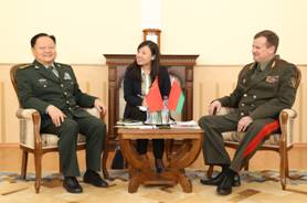Director of the Equipment Development Department of China’s Central Military Commission Visiting Belarus