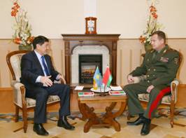 Belarusian Defence Minister meets with Kazakhstan’s Ambassador