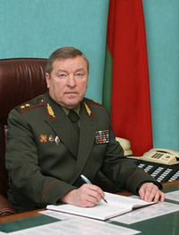 Поздравление Министра обороны Республики Беларусь с Днем ракетных войск и артиллерии