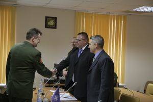 Консультации представителей Вооруженных Сил Республики Беларусь с делегацией НАТО
