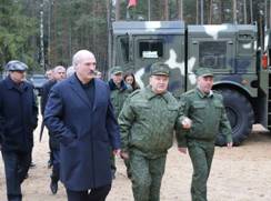 Belarus President Alexander Lukashenko Visits the Precision Electromechanics Plant in Dzerzhinsk Region 