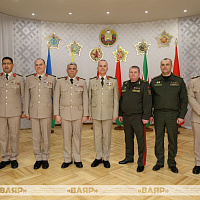 Визит египетской военной делегации в Республику Беларусь 
