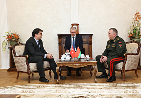Обсудили перспективы сотрудничества между Республикой Беларусь и Турецкой Республикой в военной сфере