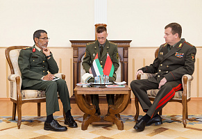 UAE Military Delegation Visits Belarus