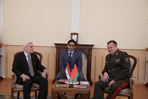 Belarusian Defence Minister Meets with Syrian Ambassador