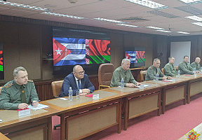 Official Visit of the Belarusian Military Delegation to the Republic of Cuba Continues
