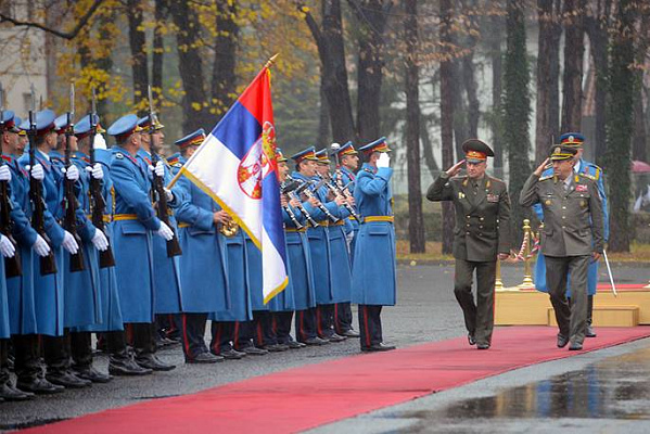Рабочий визит начальника Генерального штаба Вооруженных Сил Беларуси в Республику Сербия