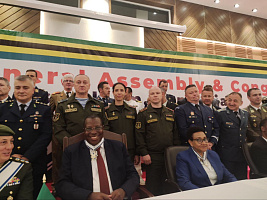 Белорусская делегация посещает 79-ю Генеральную Ассамблею и Конгресс Международного совета военного спорта