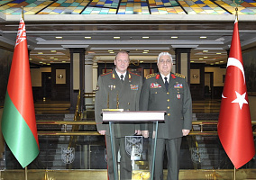 Belarus and Turkey confirmed mutual interest in development of military cooperation