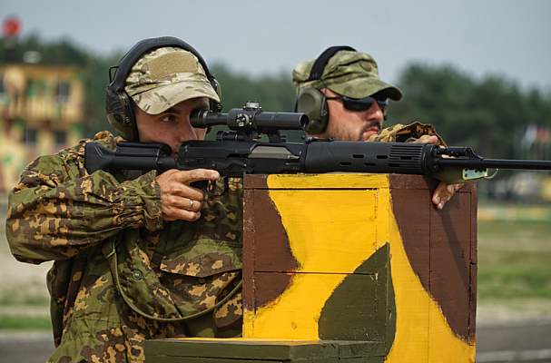 Белорусские снайперы – победители конкурса «Снайперский рубеж»