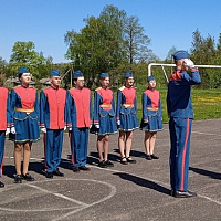 Военно-патриотическая игра «Орленок» прошла в Стародорожском районе