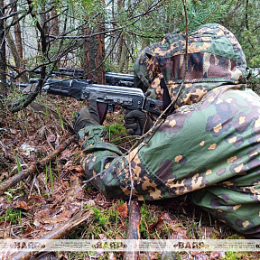 На Гожском полигоне продолжается состязание на лучшую разведывательную группу Вооруженных Сил Республики Беларусь