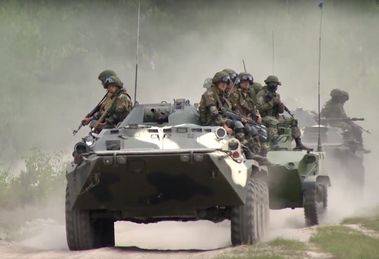 На Брестском полигоне проходит активная фаза учений «Славянское братство-2017» (Видео)