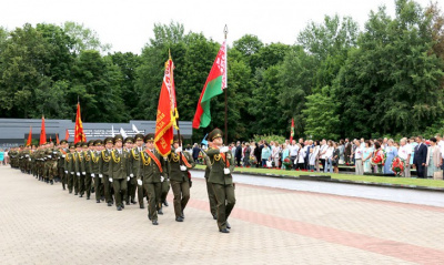 Участвуем в торжественном мероприятии