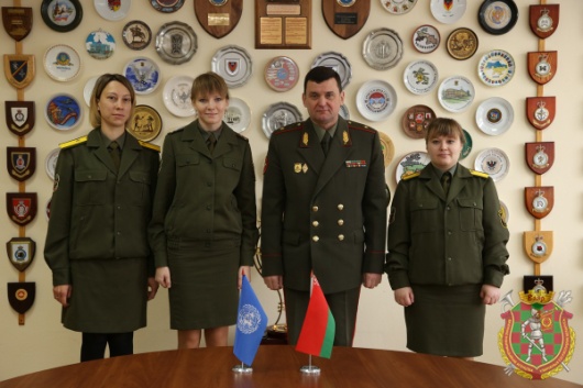 Инструктаж белорусских специалистов военного госпиталя в миссии Временных сил ООН, убывающих в Ливан