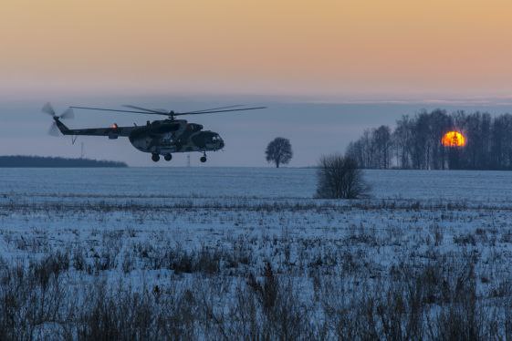 Совместное летно-тактическое учение с авиационными подразделениями вооруженных сил Беларуси и России