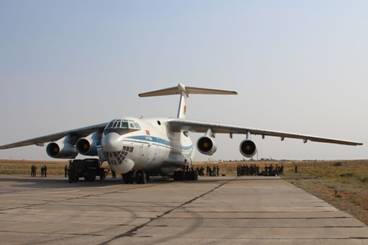 Продолжается учение с войсками ВВС и войск ПВО