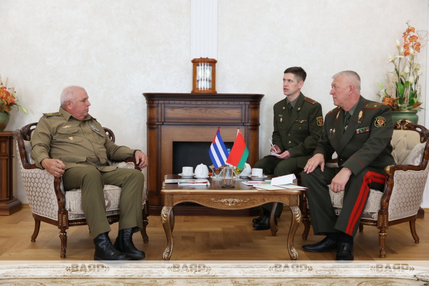 В Республику Беларусь с рабочим визитом прибыла кубинская военная делегация