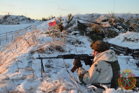 Продолжается отработка учебно-боевых задач