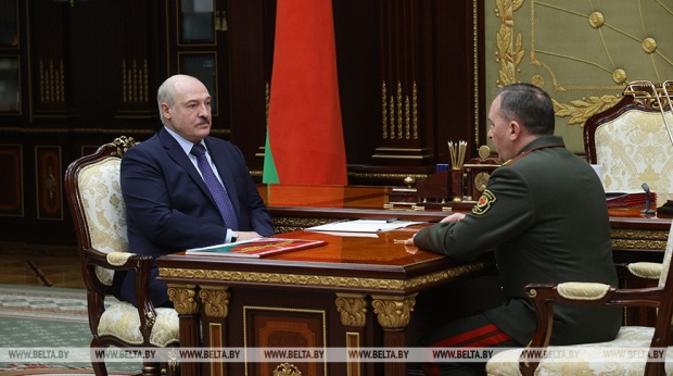 Лукашенко обсудил с Министром обороны замысел белорусско-российского учения «Запад-2021» (видео)