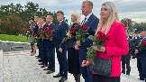 Члены БСО возложили цветы к мемориалу «Минск – город-Герой» 