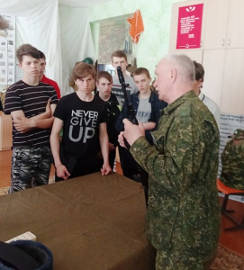 Учебно-полевые сборы в Дзержинском районе