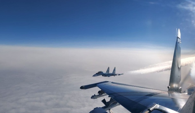 Первое в новом году совместное патрулирование воздушных рубежей Союзного государства