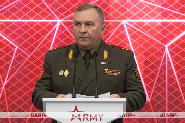 Министр обороны Беларуси отметил значимость проведения форума «Армия-2024» в обмене опытом, идеями и передовыми разработками