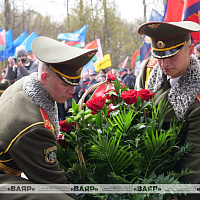 Представители Министерства обороны Беларуси приняли участие в акции, посвящённой 40-й годовщине аварии на Чернобыльской АЭС
