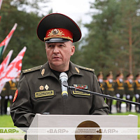 Накануне Дня танкистов Министр обороны Беларуси передал Вилейке музейный экспонат военной техники — танк Т-72А (дополняется)