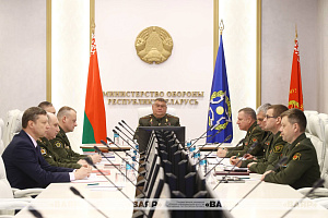 Генерал-маёр Павел Муравейка прыняў удзел у пасяджэнні Ваеннага камітэта АДКБ, якое праходзіла ў фармаце відэаканферэнцыі