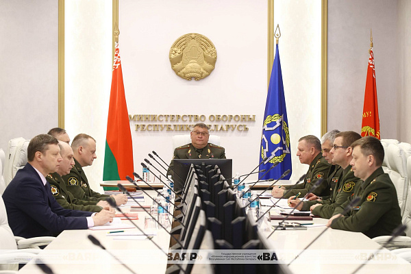 Генерал-майор Павел Муравейко принял участие в заседании Военного комитета ОДКБ, которое проходило в формате видеоконференции