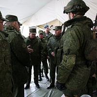 Второй этап оперативного сбора командного состава Вооруженных Сил (видео)