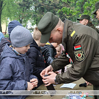 День Победы вместе с белорусскими военными 
