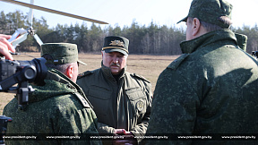 Главнокомандующий посещает мероприятия проверки боеготовности соединений и воинских частей