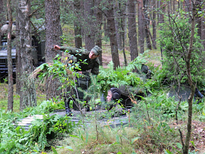 We Are Used to Camping in the Woods!
