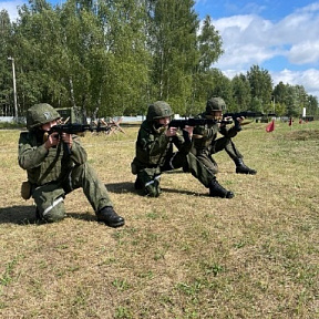 Занятия по инженерной и тактической подготовке с курсантами военно-транспортного факультета в БелГУТ