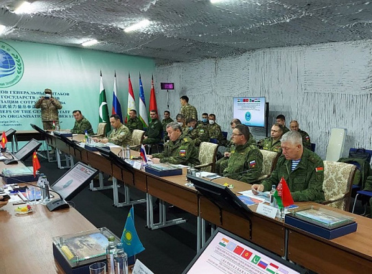 В рамках международного военного сотрудничества