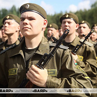 Торжественная церемония принятия новым пополнением Военной присяги (дополняется)