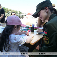 Военно-тематические площадки, посвящённые празднованию Дня Независимости Республики Беларусь 