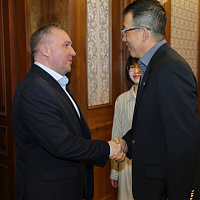 Belarusian Defenсe Minister Lieutenant General Viktor Khrenin Arrived in Bishkek