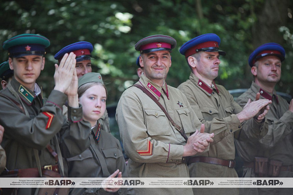 Открытие 13-го международного слёта реконструкторов в Бресте