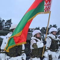 Бронетранспортеры БТР-82А пополнили гвардейский строй (видео)