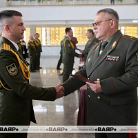Очередной выпуск офицеров факультета Генерального штаба Вооружённых Сил Военной академии Беларуси