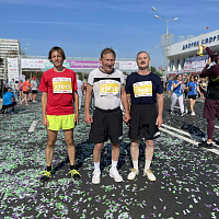 Участие в полумарафоне в честь Дня города