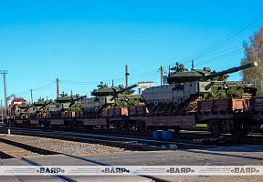 Прибыла партия танков Т-72БМ2