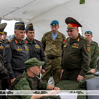 Военная делегация из Азербайджанской Республики посетила воинские части Вооружённых Сил Республики Беларусь