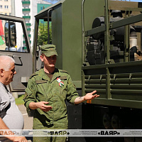 Военно-тематические площадки, посвящённые празднованию Дня Независимости Республики Беларусь 
