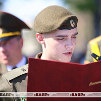 Принятие Военной присяги новым пополнением