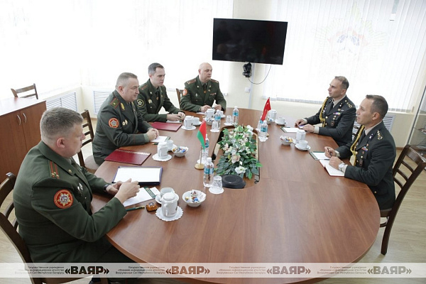  Аккредитационная встреча с военным атташе Посольства Турецкой Республики в Республике Беларусь